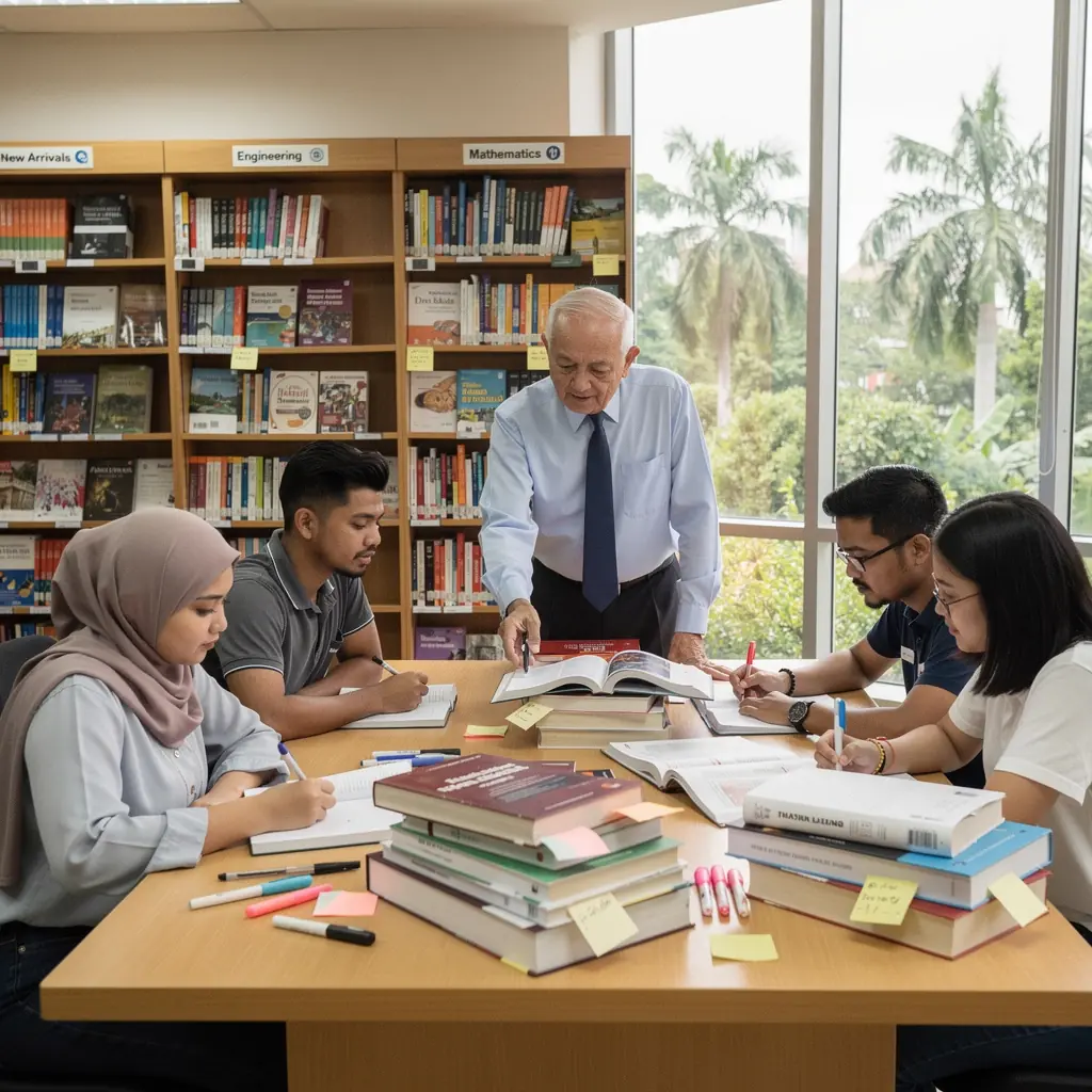 A promotional banner advertising student discounts on educational materials.