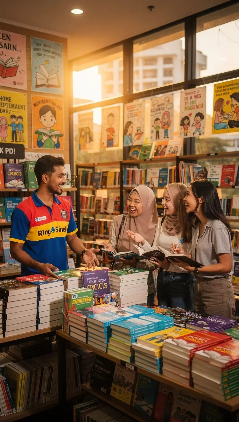 An open textbook showing highlighted notes and annotations on a desk.